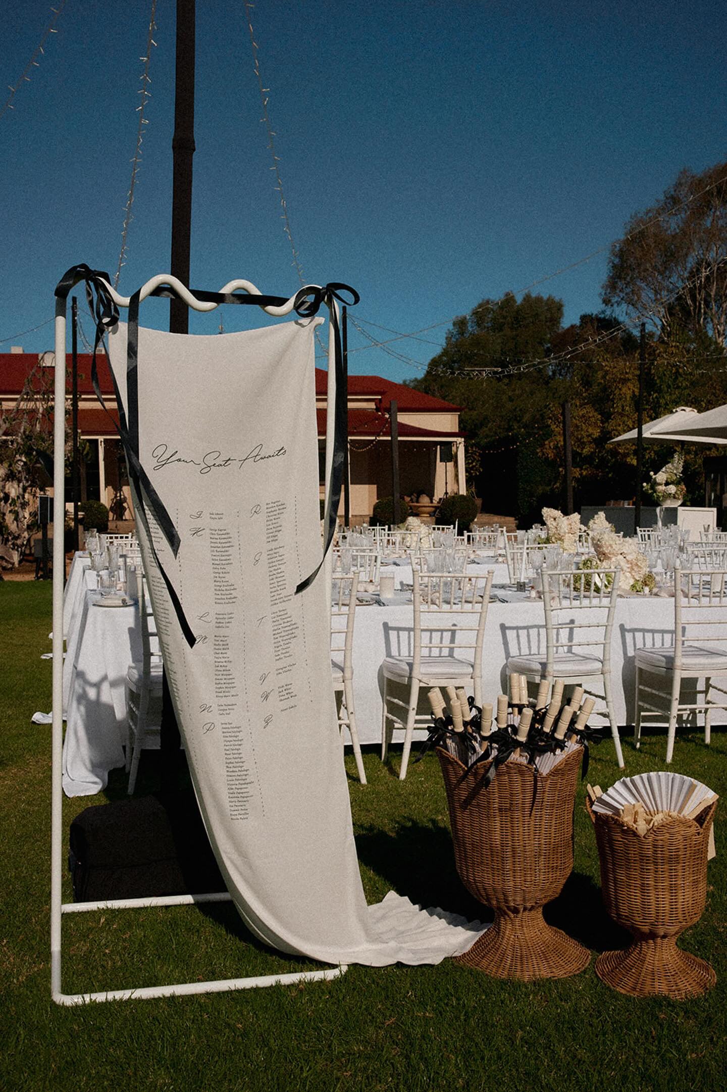 Fabric Seating Chart